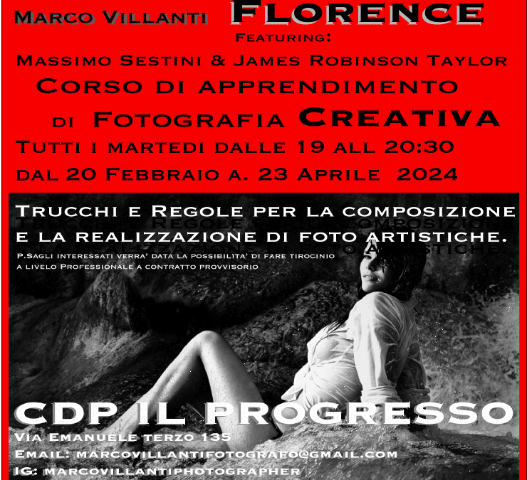 Photo Workshop Florence